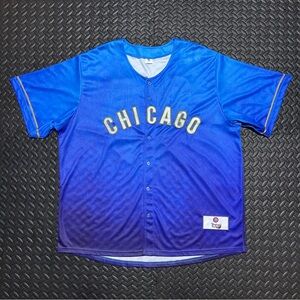 Chicago Cubs Greek Heritage Jersey Theodora Pavlou Artist MLB Unisex Adult XL